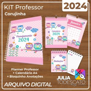 Arquivo Digital - KIT PROFESSOR 2024 | CORUJINHA