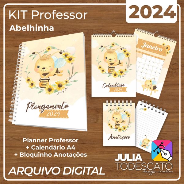 Arquivo Digital - KIT PROFESSOR 2024 | ABELHINHA