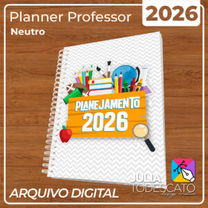 Arquivo Digital - Planner Professor 2026 | NEUTRO