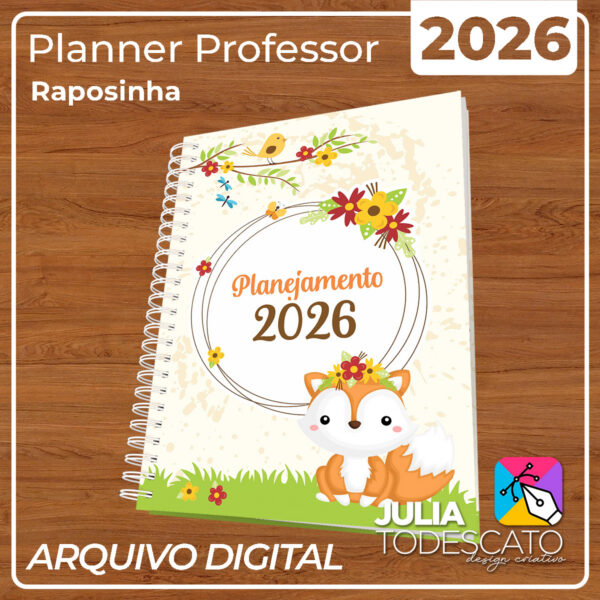 Arquivo Digital - Planner Professor 2026 | RAPOSINHA