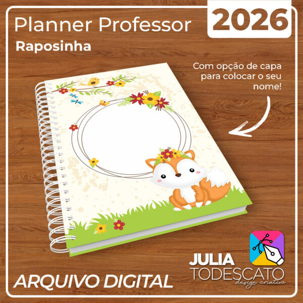 Arquivo Digital - Planner Professor 2026 | RAPOSINHA - Imagem 5