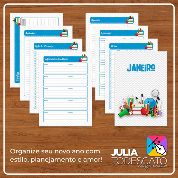 Arquivo Digital - Planner Professor 2026 | NEUTRO - Imagem 4